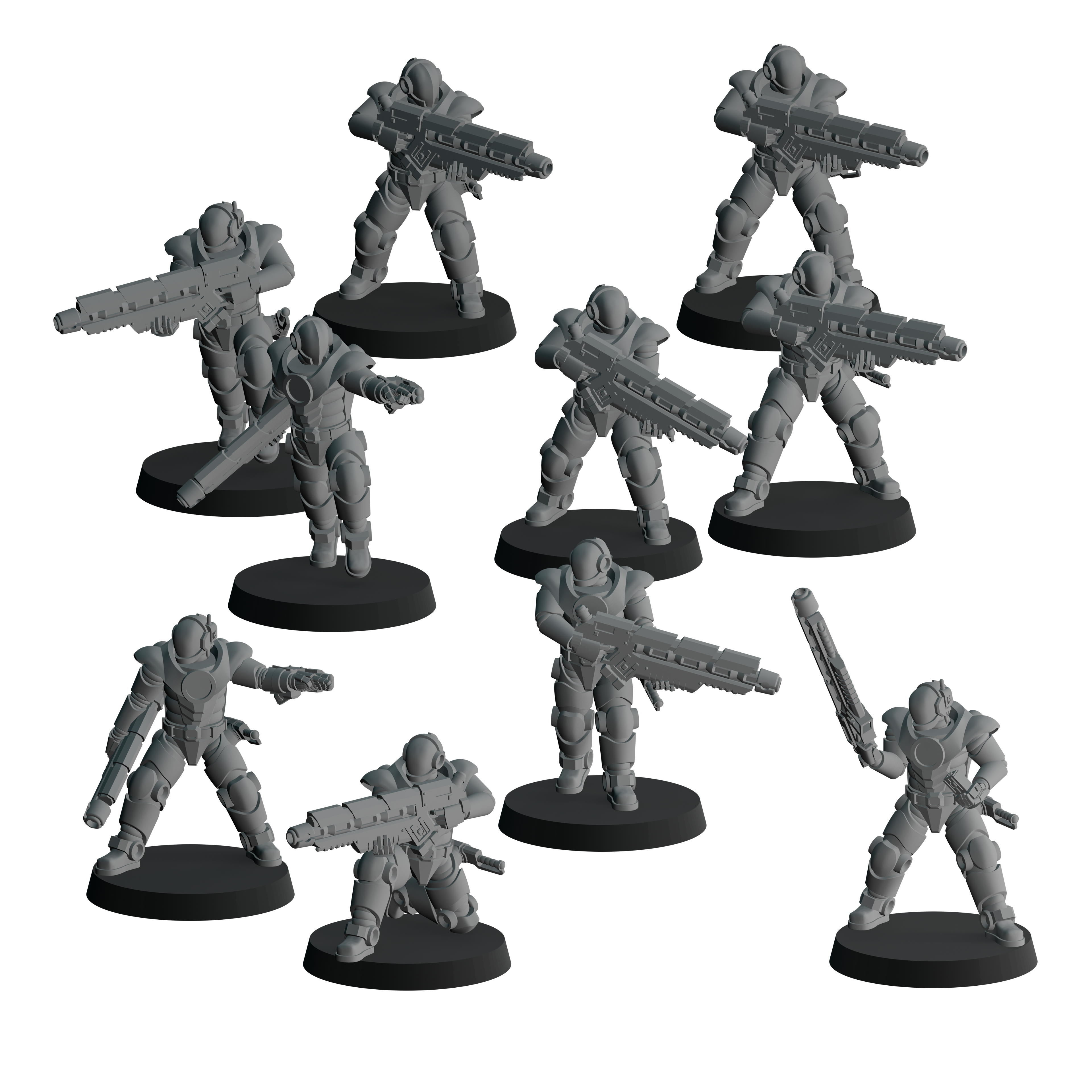 Particle Infantry
