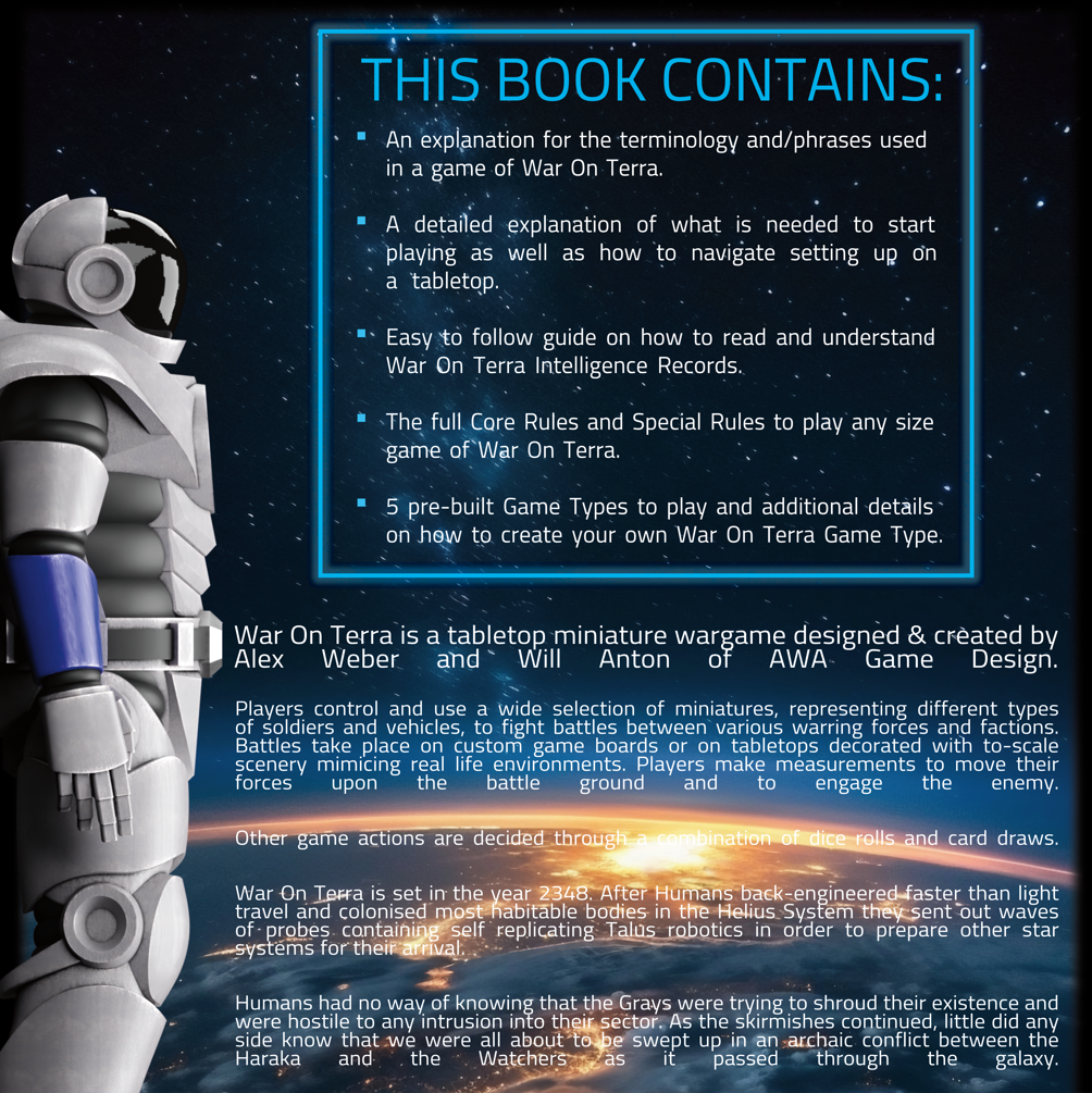 War On Terra Core Rule Book