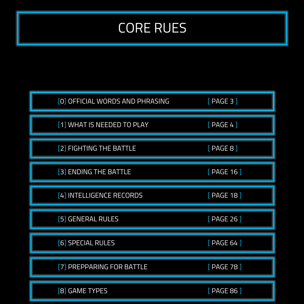 War On Terra Rule Book FREE PDF