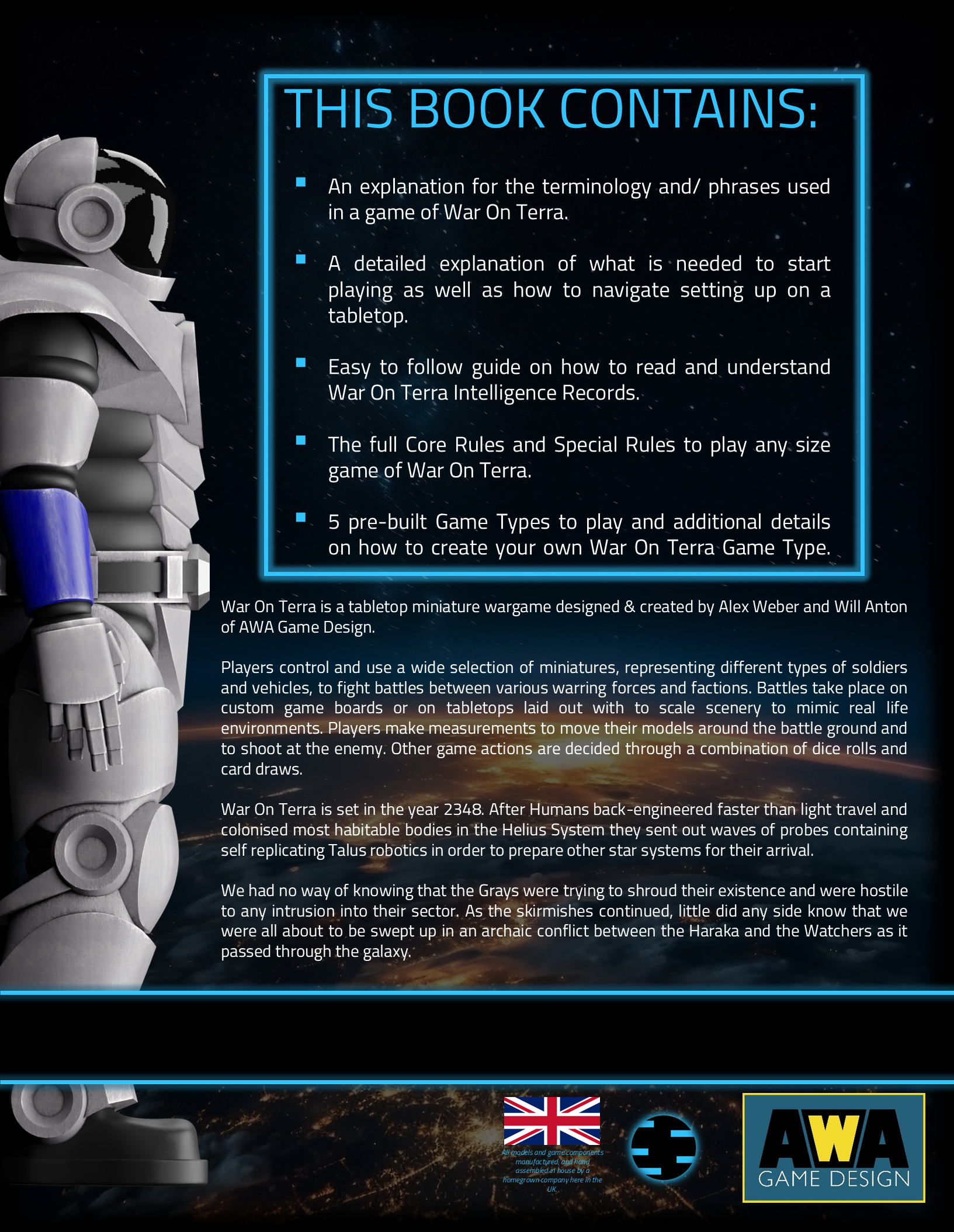 War On Terra Rule Book FREE PDF